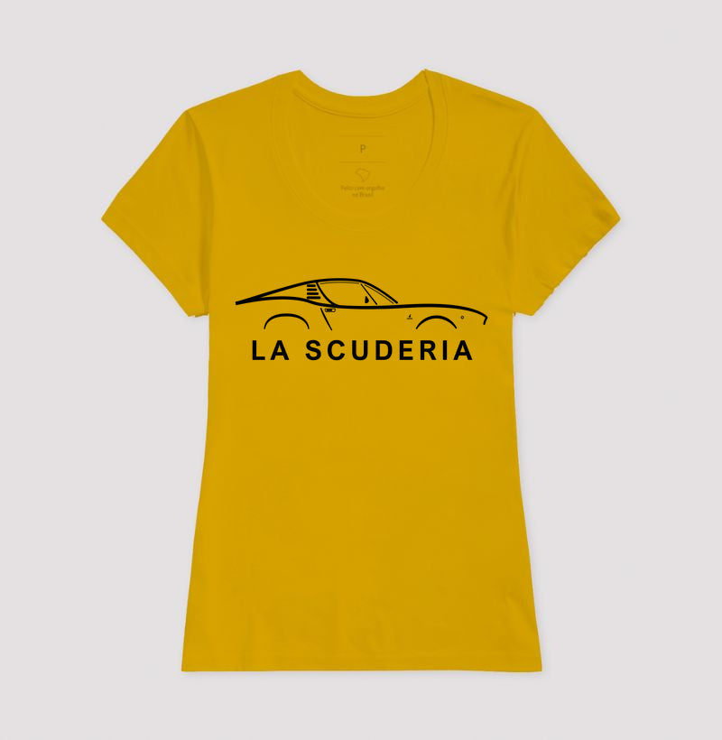 Camiseta Silhueta Mustang La Scuderia