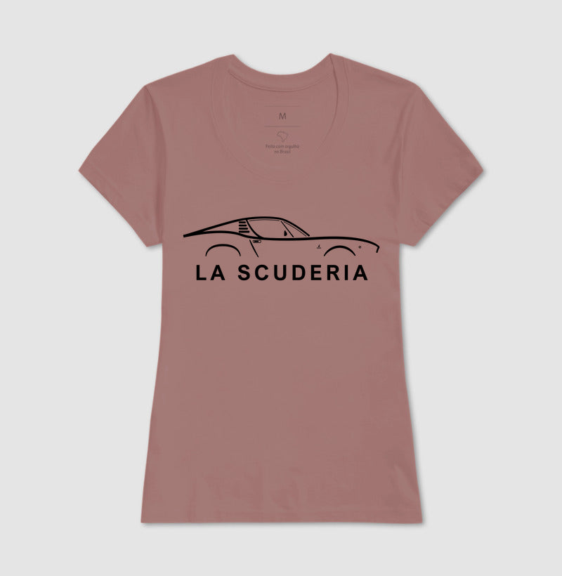 Camiseta Silhueta Mustang La Scuderia