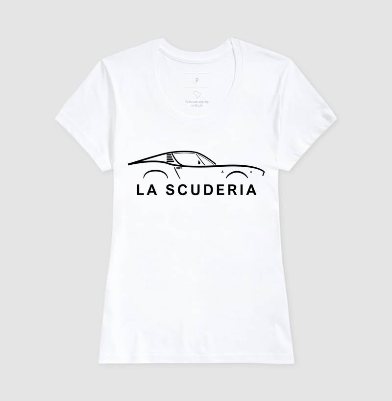 Camiseta Silhueta Mustang La Scuderia
