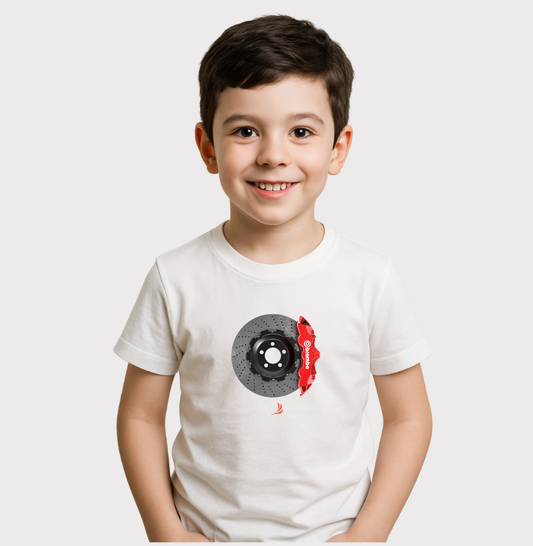 Camiseta Infantil Disco de Freio La Scuderia