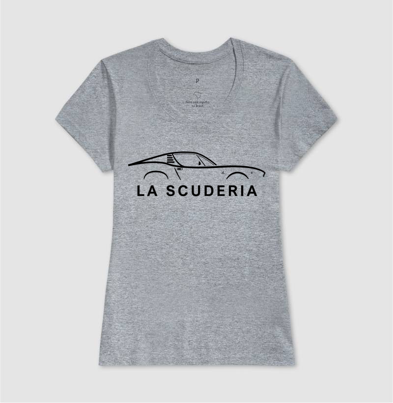 Camiseta Silhueta Mustang La Scuderia